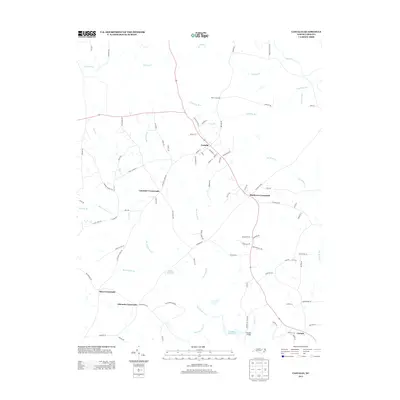 2013 Map of Castalia, 2013 Print