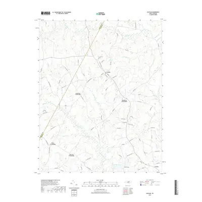 2019 Map of Castalia, 2019 Print