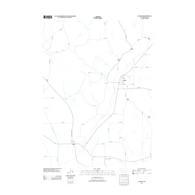 2013 Map of Castana, 2013 Print