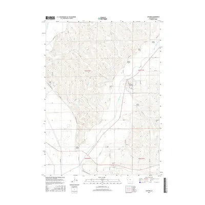 2015 Map of Castana, 2015 Print