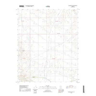2018 Map of Castaneda Hills SW, 2018 Print