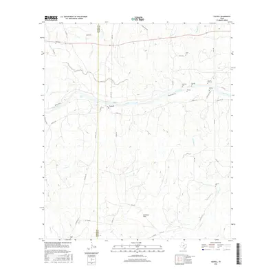 2016 Map of Castell, 2016 Print