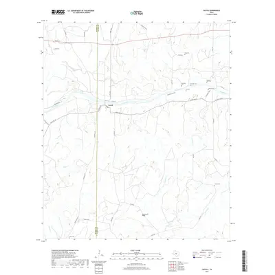 2019 Map of Castell, 2019 Print