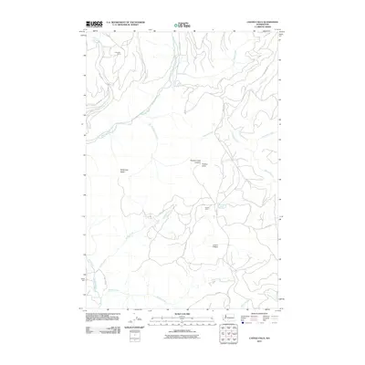 2011 Map of Castile Falls, 2011 Print