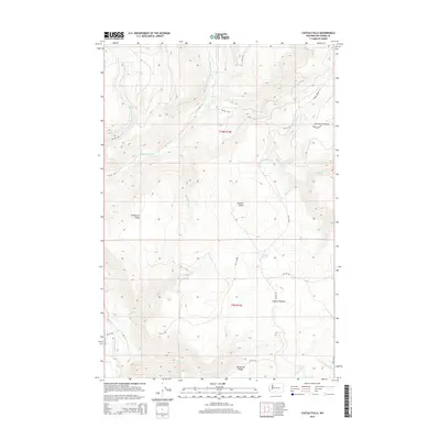 2014 Map of Castile Falls, 2014 Print