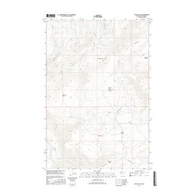 2017 Map of Castile Falls, 2017 Print