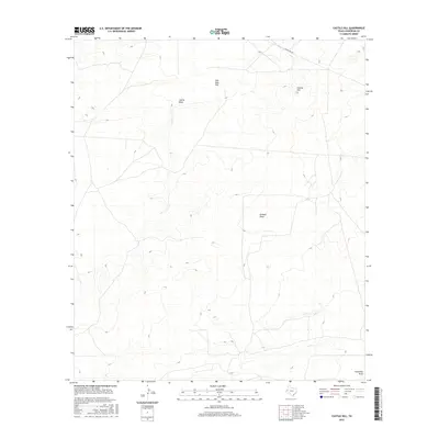 2016 Map of Castile Hill, 2016 Print
