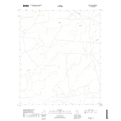 2019 Map of Castile Hill, 2019 Print