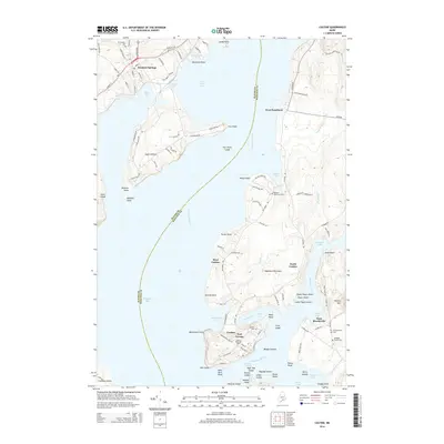 2014 Map of Castine, 2014 Print
