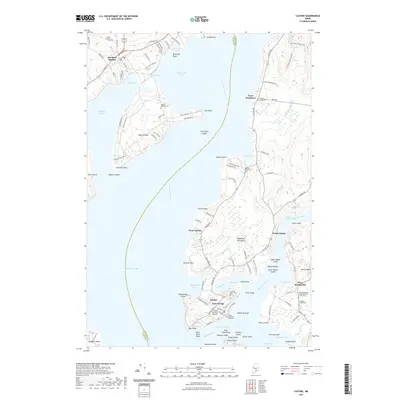 2021 Map of Castine, 2021 Print