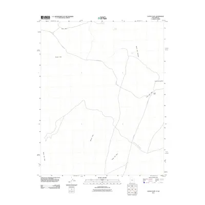 2011 Map of Castle Cliff, 2011 Print