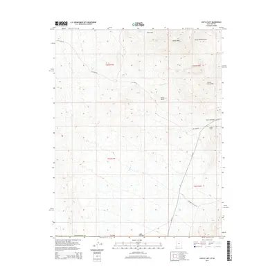 2014 Map of Castle Cliff, 2014 Print