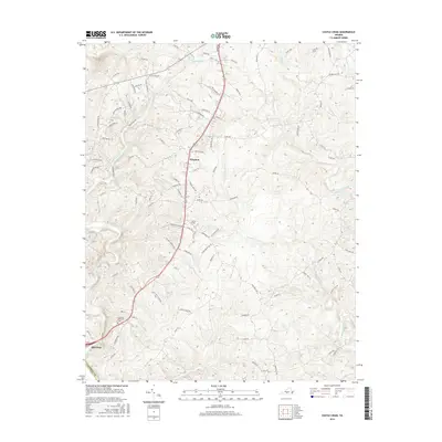 2016 Map of Castle Craig, 2016 Print