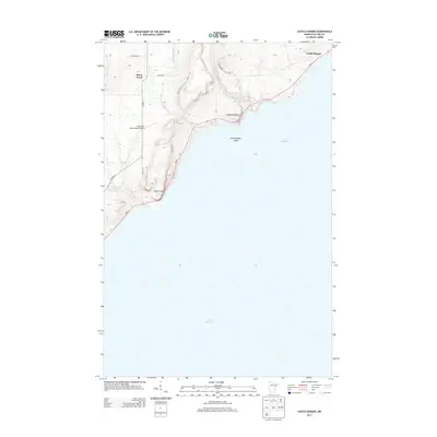 2013 Map of Castle Danger, 2013 Print