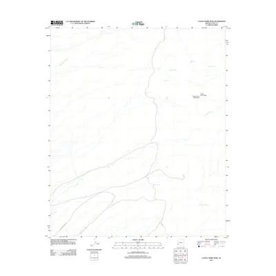 2011 Map of Castle Dome Peak, 2011 Print
