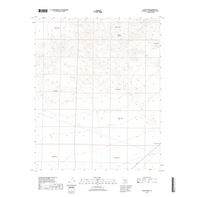 2018 Map of Castle Dome, 2018 Print
