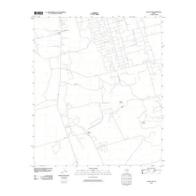 2010 Map of Castle Gap, 2010 Print