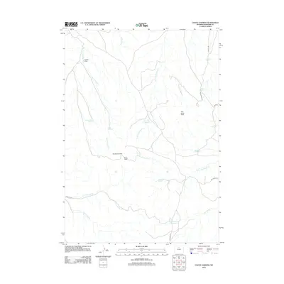 2012 Map of Castle Gardens, 2012 Print