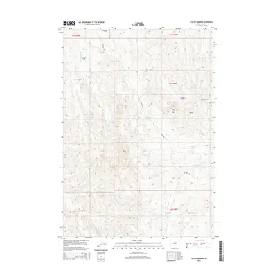 2015 Map of Castle Gardens, 2015 Print