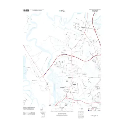 2013 Map of Castle Hayne, 2013 Print