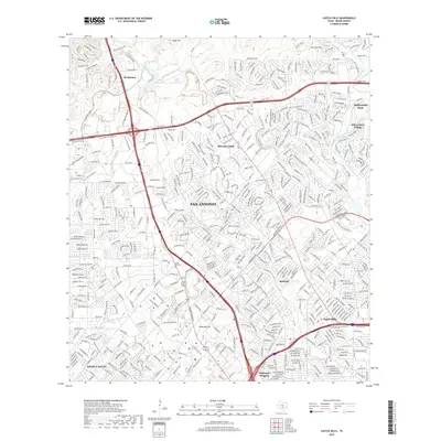 2019 Map of Castle Hills, 2019 Print