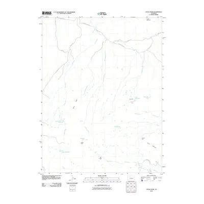 2010 Map of Castle Peak, 2010 Print