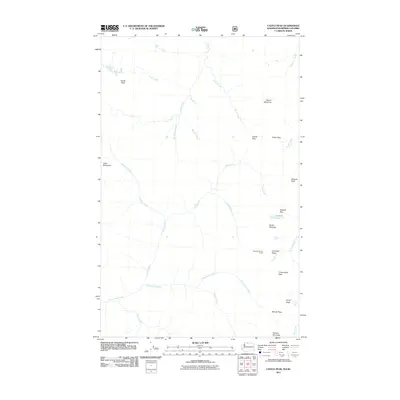 2011 Map of Castle Peak, 2011 Print