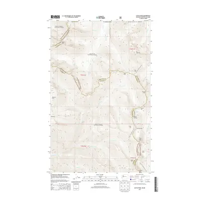 2014 Map of Castle Peak, 2014 Print