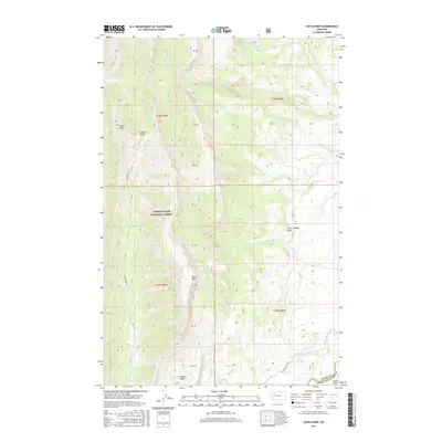 2017 Map of Castle Reef, 2017 Print
