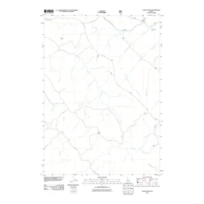 2011 Map of Castle Rock, 2011 Print