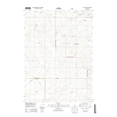 2013 Map of Castle Rock, 2013 Print