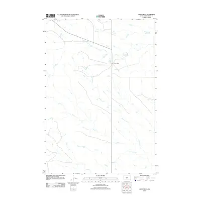 2012 Map of Castle Rock, 2012 Print