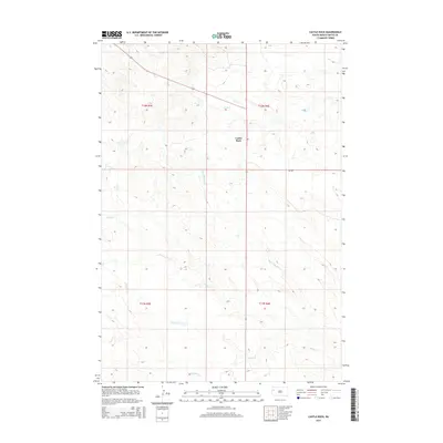 2015 Map of Castle Rock, 2015 Print