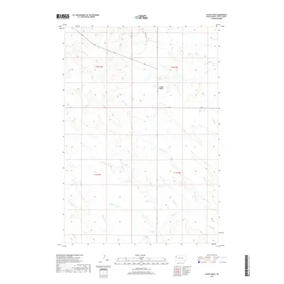 2017 Map of Castle Rock, 2017 Print