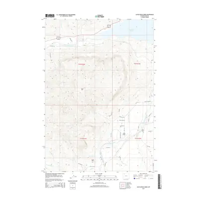 2015 Map of Castle Rock Creek, 2015 Print