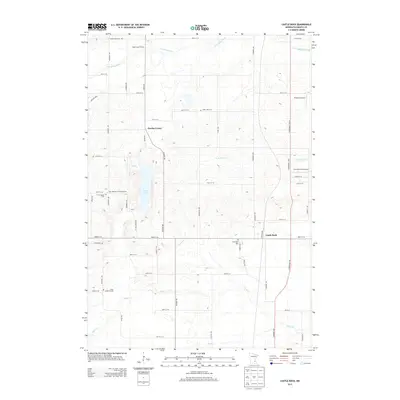 2013 Map of Castle Rock, 2013 Print