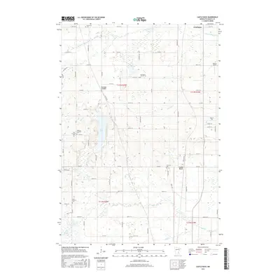 2016 Map of Castle Rock, 2016 Print