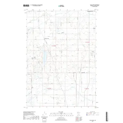 2019 Map of Castle Rock, 2019 Print