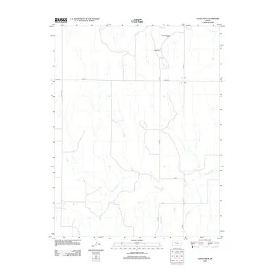 2012 Map of Castle Rock, 2012 Print