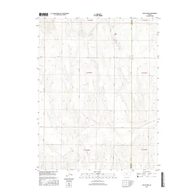 2015 Map of Castle Rock, 2015 Print