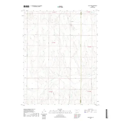 2018 Map of Castle Rock, 2018 Print