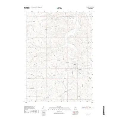 2018 Map of Castle Rock, 2018 Print
