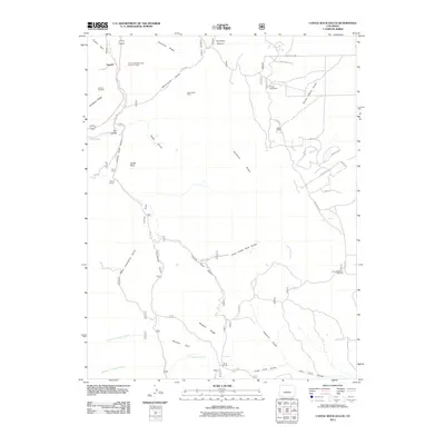 2011 Map of Castle Rock Gulch, 2011 Print