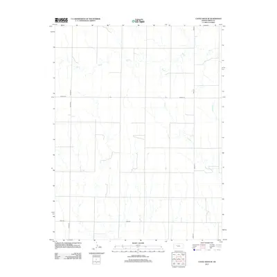 2012 Map of Castle Rock NE, 2012 Print