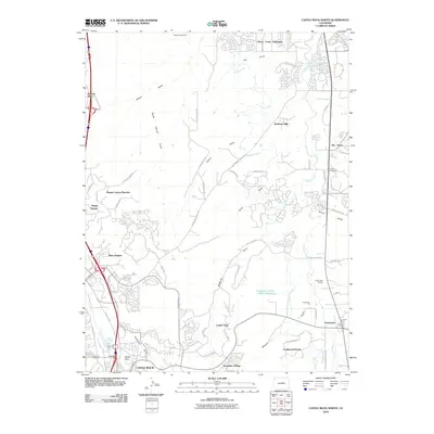 2010 Map of Castle Rock North, 2010 Print