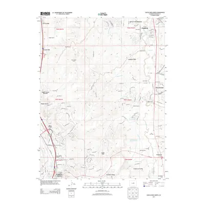 2013 Map of Castle Rock North, 2013 Print