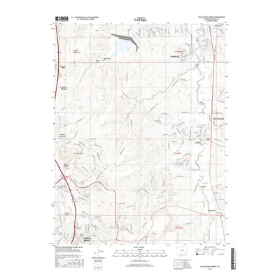 2016 Map of Castle Rock North, 2016 Print
