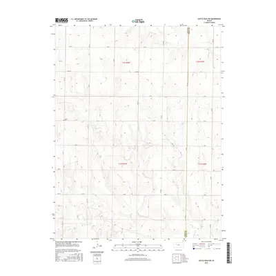 2015 Map of Castle Rock NW, 2015 Print