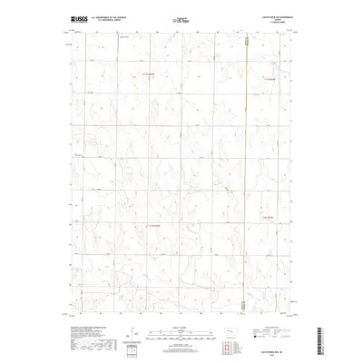 2018 Map of Castle Rock NW, 2018 Print