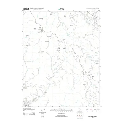 2012 Map of Castle Rock Ridge, 2012 Print